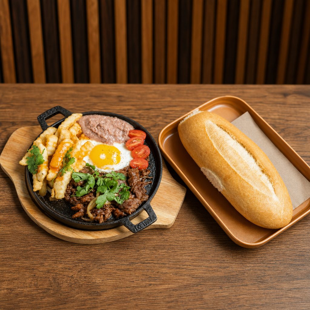 Banh Mi Bo Ne.