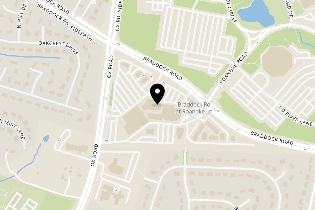 Map showing the location of Banh Mi Ong Beo Fairfax on 10631 Braddock Rd in Fairfax